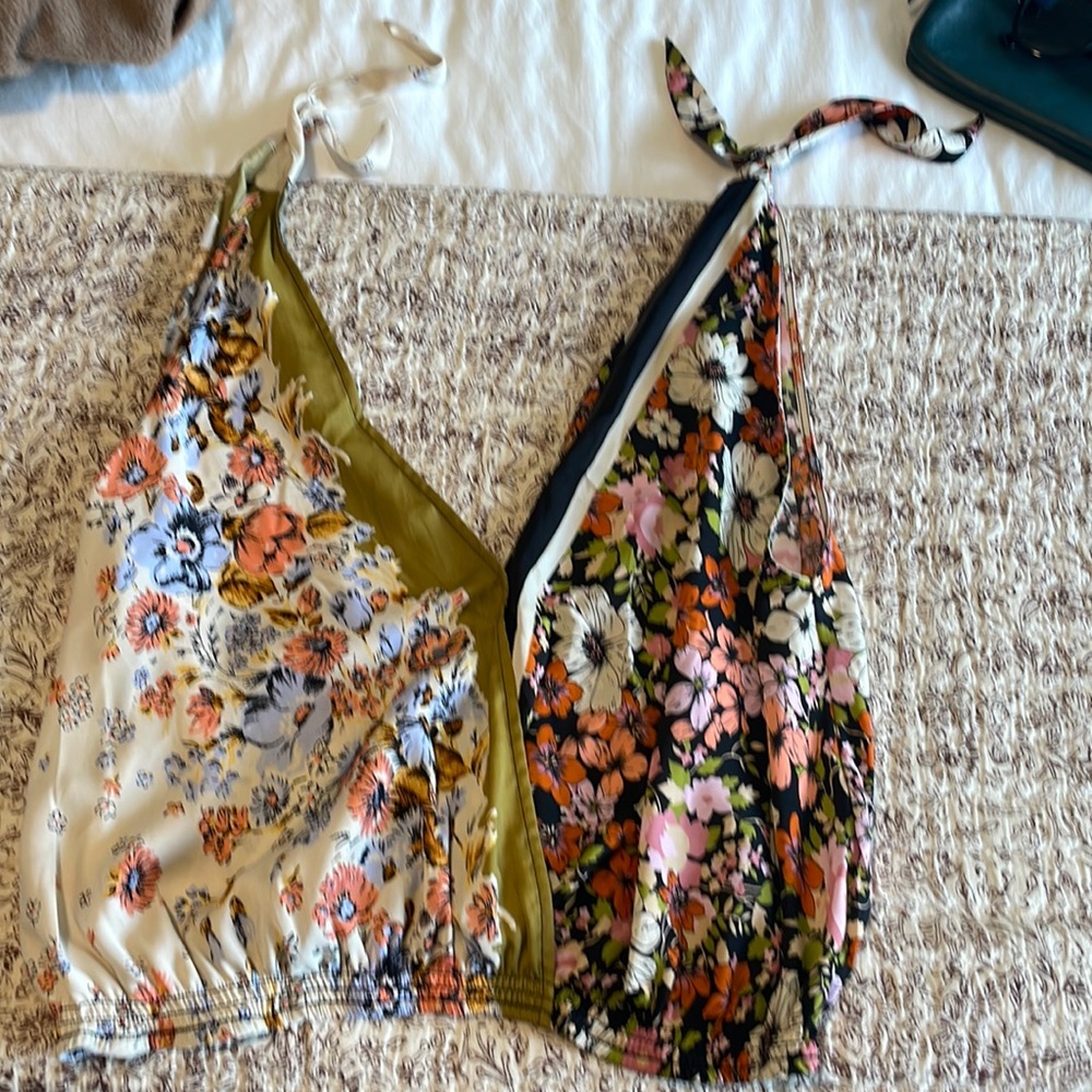 Adorable Satin-y Free People Tank 🧚‍♀️